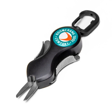 Boomerang Tool Company Long SNIP Fishing Line Cutter for Cutting Braided Fishing Line - Black
