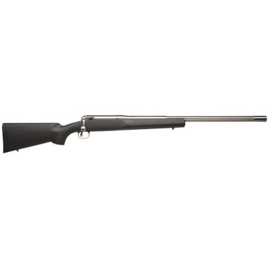 Savage Arms 18147 12 LRPV Full Size 22-250 Rem 1rd 26" Matte Heavy Fluted Barrel, Matte Stainless Steel Receiver w/Picatinny Rail, Matte Black HS Precision w/V-Block Synthetic Stock, Right Hand