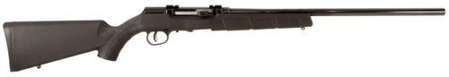 Savage A Series Magnum Full Size 17 HMR 10rd,22" High Luster Heavy Barrel, High Luster Drilled & Tapped Carbon Steel Receiver, Matte Black Fixed Synthetic Stock