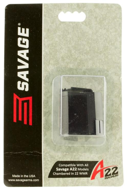 Savage A22/B22 10rd Rotary 22 WMR Black Metal
