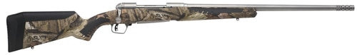 Savage 10/110 Bear Hunter 375 Ruger 23" Barrel, Stainless Steel,, AccuFit Mossy Oak Break-Up Stock, 2 rd