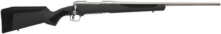 Savage 10/110 Storm 243 Winchester, 22" Barrel, Stainless Steel,, AccuFit Gray Stock, 4 rd
