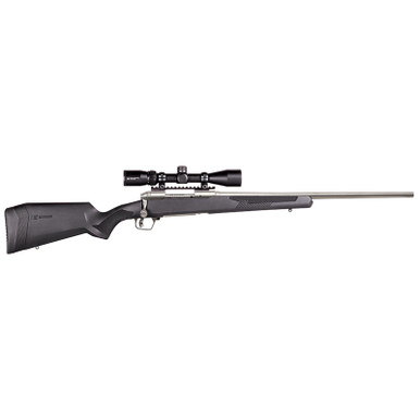 Savage Arms 57354 110 Apex Storm XP 300 Win Mag 3+1 24", Matte Stainless Metal, Synthetic Stock, Vortex Crossfire II 3-9x40mm Scope