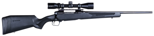 Savage 110 Apex Hunter XP, 350 Legend, 18" Barrel, Black Color, Polymer Stock, 4Rd, Vortex Crossfire II 3-9x40,