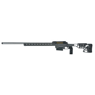 Savage Arms 57703 110 Elite Precision 6.5 Creedmoor 10+1 26" Matte Stainless, Matte Black Rec, Gray Cerakote Adjustable MDT ACC Aluminum Chassis Stock, Left Hand (MB Not Included)