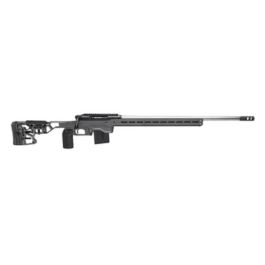 Savage Arms 57889 Impulse Elite Precision 6mm Creedmoor 10+1 26" Stainless Barrel, Matte Black Nitride Rec, Gray Cerakote Adjustable MDT ACC Aluminum Chassis Stock