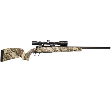 Savage AXIS II 22-250 Remington 22" Heavy Barrel 4-12x40mm Scope Veil Whitetail Camo Stock 4 Round