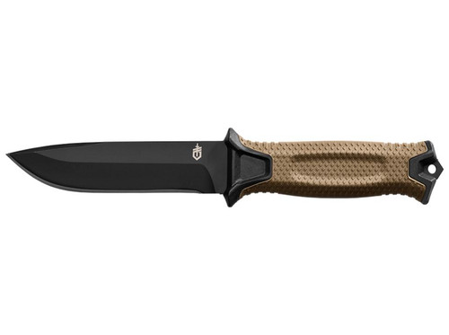 Gerber Strongarm Fixed Blade Knife, Coyote, Fine Edge, Fixed Blade Knives