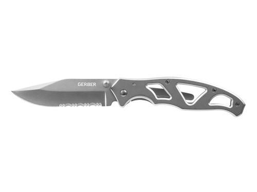 Gerber Paraframe II, Serrated, Folding Knife, Stainless