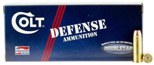 DoubleTap Ammunition Colt Defense, 38 Special +P , 110Gr, Jacketed Hollow Point, 20rd Box