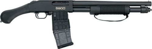 Mossberg 590M Shockwave Mag-Fed 12ga 14" Barrel, MAG-FED, 11 Rd