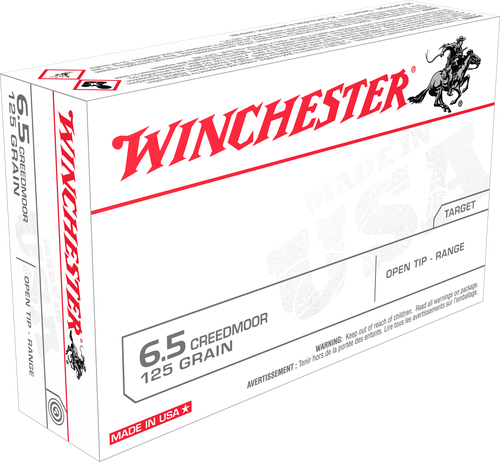 Winchester 6.5 Creedmoor 125gr Full Metal JacketOT, 20rd Box