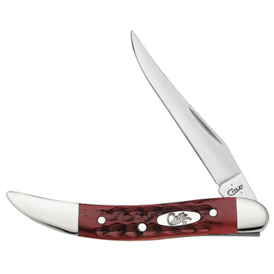 Case XX Jigged Old Red Bone Pocket Worn Toothpick Stainless Pocket Knife