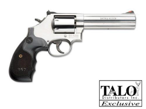 Smith & Wesson Model 686 Plus 3-5-7 Magnum Series 357 Mag/.38 Spec +P 5" Barrel White Outline RearSight 7rd