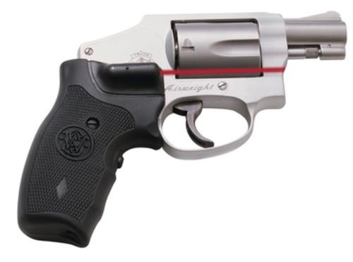 Smith & Wesson Model 642 Airweight .38+P, 1.875" Stainless Barrel, No Internal Lock, Fixed Sight, Crimson Trace Grips, 5 Round