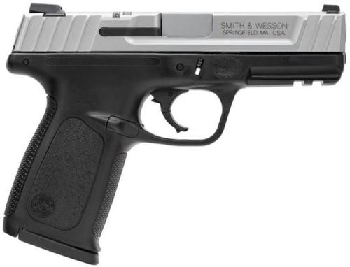 Smith & Wesson SD VE 9mm 4" Barrel, Black Poly Frame/SS Slide, 10rd