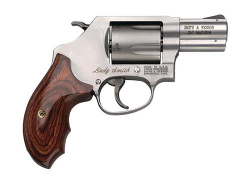 Smith & Wesson Model 60 Ladysmith 357 Mag 2" Barrel 5rd Wood Grip Matte Stainless Finish