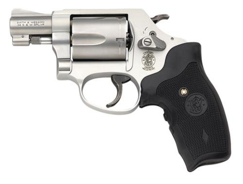 Smith & Wesson Model 637 38SP+, 1 7/8", Airweight, Crimson Model Trace Lasergrips, Stainless Steel