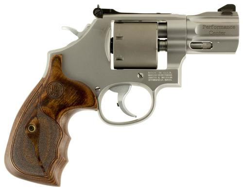 Smith & Wesson Model 986 Performance Center SA/DA 9mm, 2.5", 7rd, Wood Grip