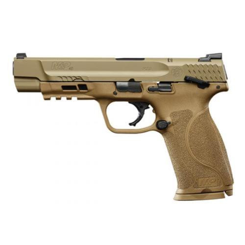 Smith & Wesson M&P M2.0 40S&W, 5",, Flat Dark Earth, Thumb Safety, 15 rd