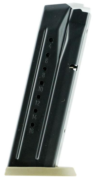 Smith & Wesson Magazine, 9mm, Fits M&P9, 17 Rounds, Flat Dark Earth Base Plate