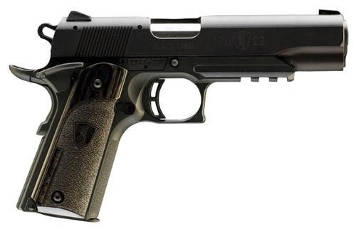 Browning 1911-22 A1 Black Label Laminate 22LR 4.25" Barrel, Rail Black, 10rd