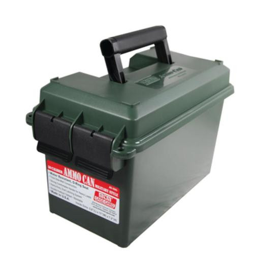 MTM .50 Caliber Case Gard Military Style Ammo Can, Forest Green