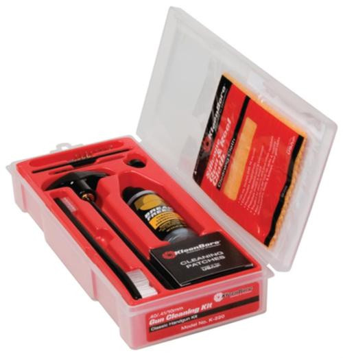 Kleen-Bore Handgun Cleaning Kits, Steel Rods Cleaning Kit .40/.41/10mm