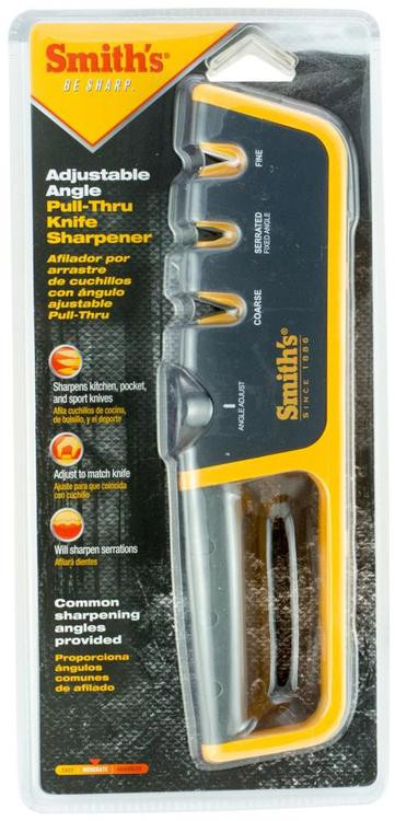 Smiths Products Angle Pull-Thru Sharpener Ceramic Fine, Coarse