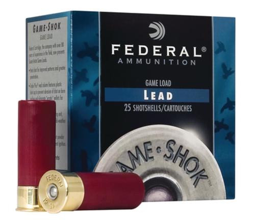 Federal Game-Shok 12 Ga, 2.75", 1 oz, 7.5 Shot, 25rd Box