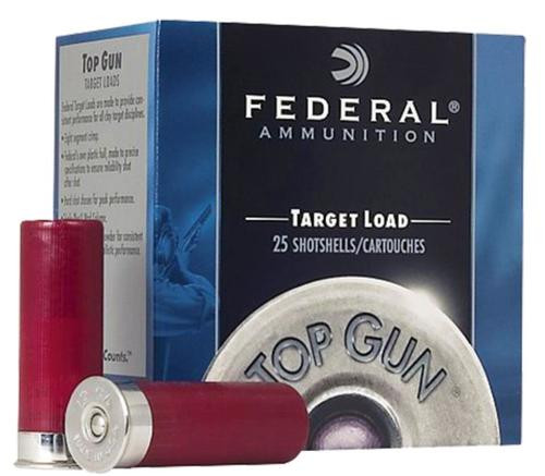 Federal Top Gun Target 12 Ga, 2.75", 1oz, 8 Shot, 1180 FPS, 25rd Box