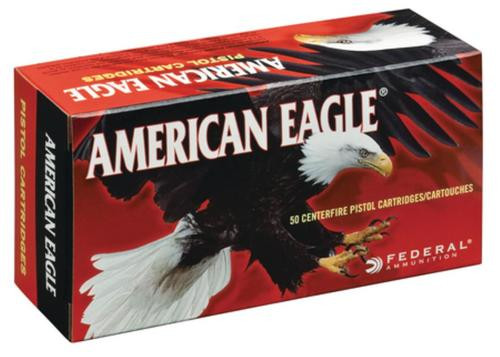 Federal American Eagle .38 Super 115gr, Jacketed Hollow Point 50rd Box