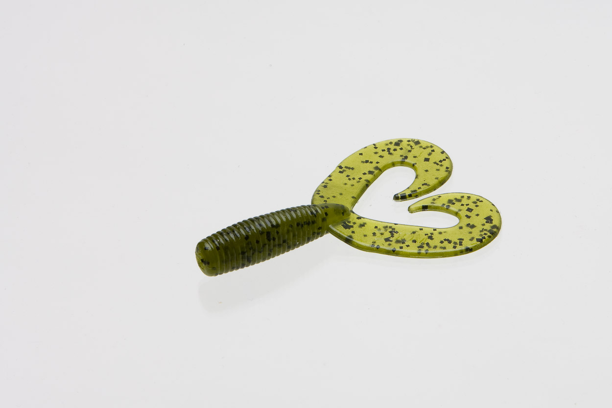 Zoom 3-1/2" Fat Albert Twin Tail 10pk Plastic Baits #034