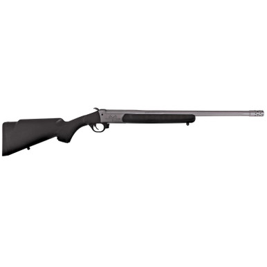 Traditions CR471130T Outfitter G3 Full Size 45-70 Gov 1rd 22" Stainless Cerakote Fluted Threaded Barrel, Drilled & Tapped Steel Receiver, Fixed Black Synthetic Stock, Right Hand