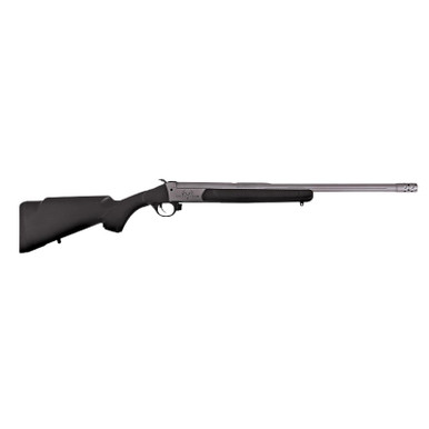 Traditions CR361130T Outfitter G3 360 Buckhammer 22" Tungsten Cerakote Chrome Lined Steel/ Target Crown Barrel, Tungsten Cerakote Drilled & Tapped Receiver, Adj Cheek Piece & LOP Black Synthetic Stock