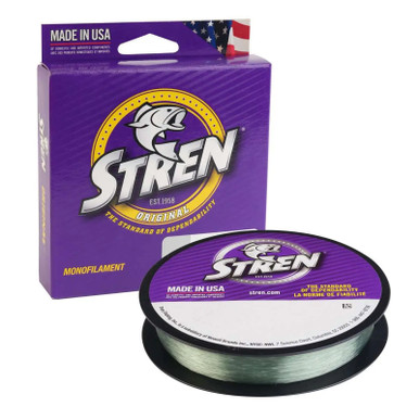 Stren Original Monofilament Line 4 Lb 330 Yd Clear/Blue Fluorescent