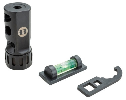 Bergara s ST-1 Self Timing Muzzle Brake, 5/8"-24 tpi Threads, 1" Diameter, 30 Cal