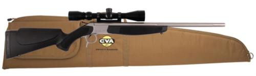 CVA Scout V2, Single Shot Package, .45-70 Govt, 25", Synthetic Stock, KonusPro 3-9x40mm Riflescope and Case