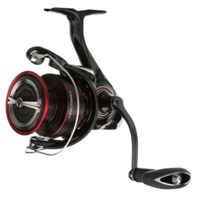 Daiwa Us Fuego Lt Spinning 25.5" Line Per Crank 5.2:1 Gear Ratio Black/ Red