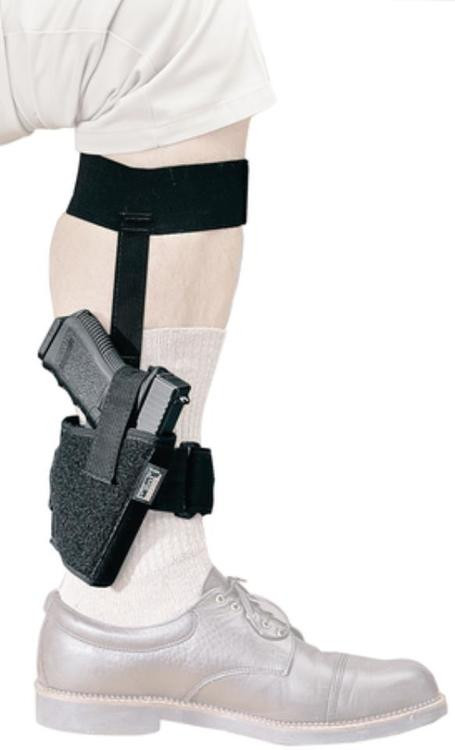 Uncle Mike's Sidekick Ankle Holsters Size 1 Black Left Hand