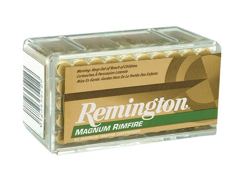 Remington 22 Magnum, 40gr, Jacketed Hollow Point, 50rd Box