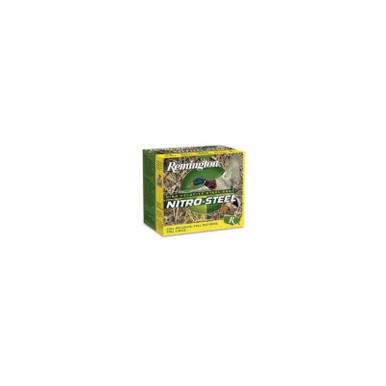 Remington Ammunition 20654 Nitro-Steel High Velocity 12Gauge 2.75" 1 1/4oz 2Shot 25 Per Box/10 Case