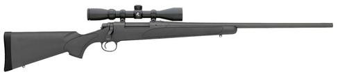 Remington 700 ADL, 22-250 Remington, 24" Barrel, Black, Synthetic Stock, 4Rd