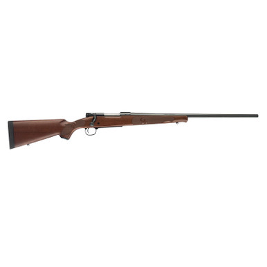 Winchester Guns 535200229 Model 70 Featherweight 264 Win Mag 3+1 Cap 24" Brushed Polish Blued Rec/Barrel Satin Walnut Fixed with Feather Checkering Stock Right Hand with MOA Trigger System (Full Size)