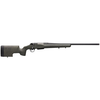 Winchester Guns 535732290 XPR SR 308 Win Caliber with 3+1 Capacity, 22" Threaded Barrel, Black Perma-Cote Metal Finish & Black Webbed Green Grayboe Renegade Long Range Stock Right Hand (Full Size)