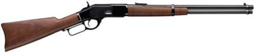 Winchester 1873, Carbine, Lever Action, 44-40 Winchester, 20"rd Barrel, Brushed Polish Blued, Walnut Stock, Ladder Style Rear Sight and Blade Front Sight, 10 Rounds