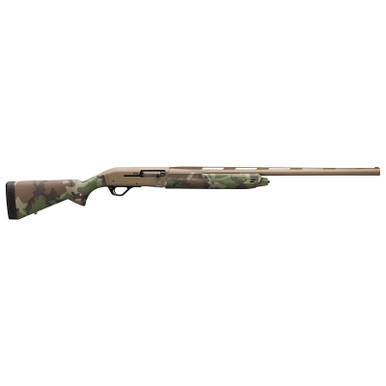 Winchester Repeating Arms 511290391 SX4 Hybrid Hunter 12 Gauge 26" 4+1 3" Flat Dark Earth Cerakote Rec/Barrel Woodland Camo Stock Right Hand (Full Size) Includes 3 Invector-Plus Chokes