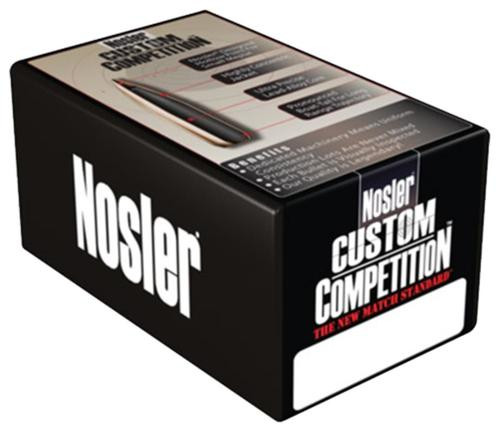 Nosler Custom Competition Hollow Point 6.5mm .264 140gr, 250 Per Box,NOT AMMO THESE ARE RELOADING BULLETS