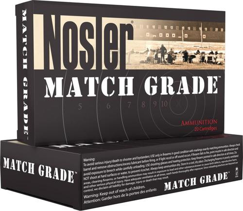 Nosler Match Grade 30 Nosler 190gr, Custom Competition 20rd Box