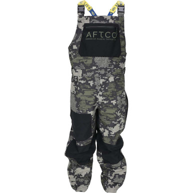 Aftco Barricade Bib Medium Green Camo